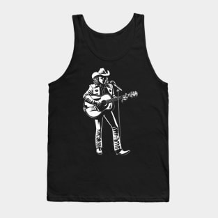 Dwight Yoakam Playing Guitar Tank Top